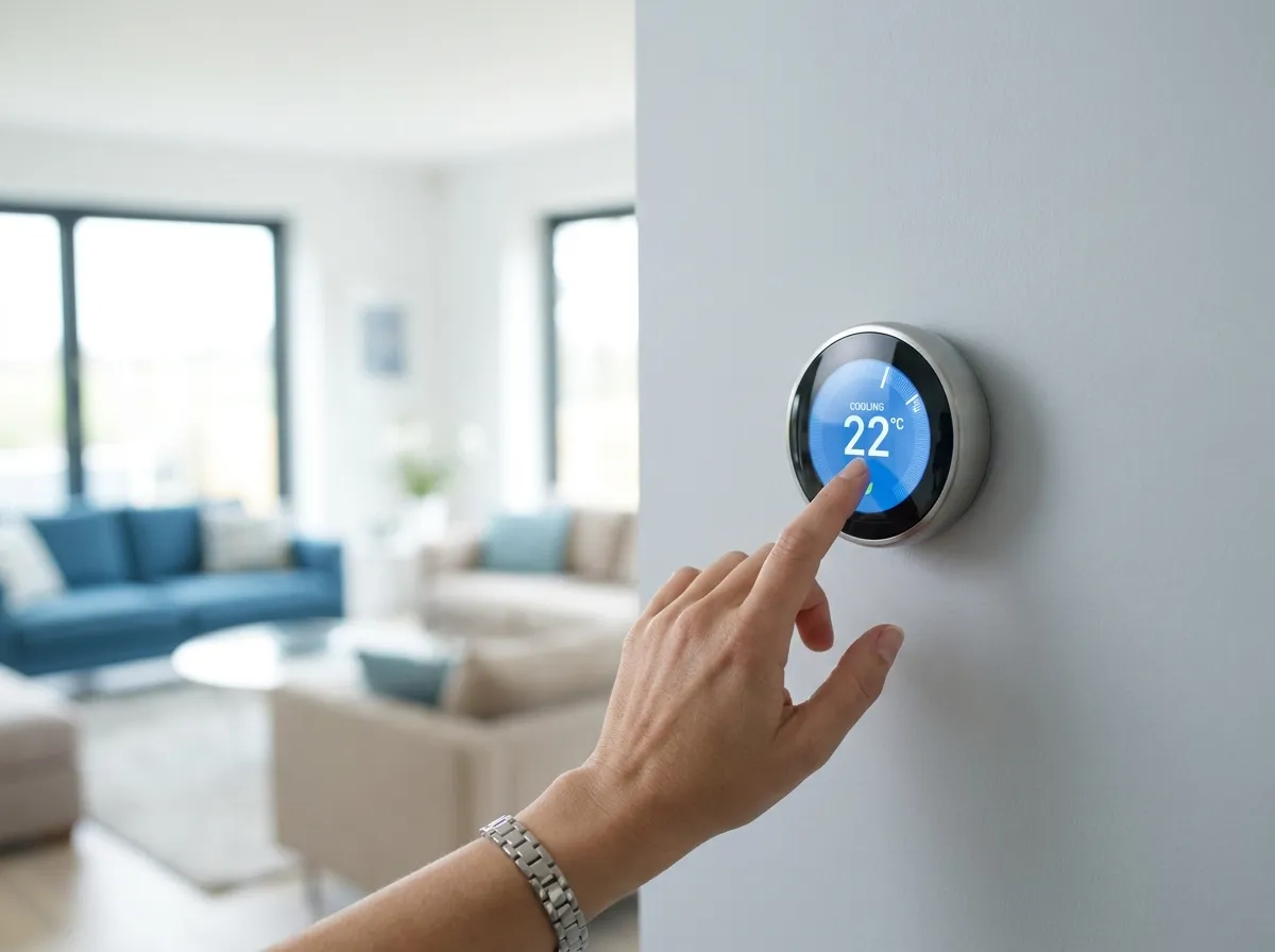 Adjusting a smart thermostat